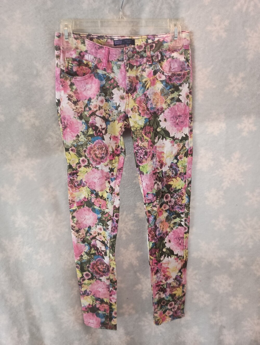 Levi's The Knit Jean - Girl's Floral Print Jeans - Size 14